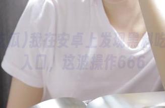 我在安卓上发现黑料吃瓜官网入口，这波操作666